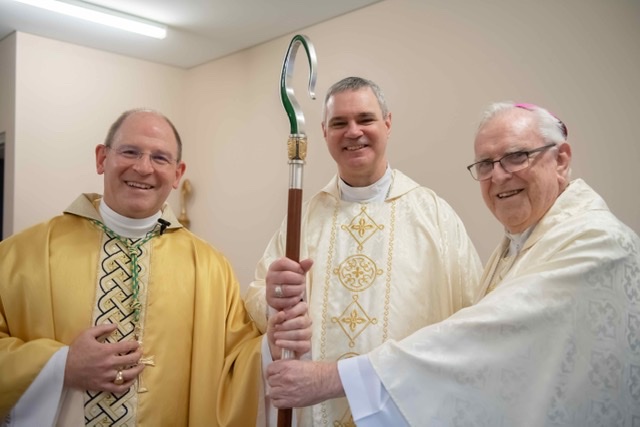 Bp Anthony Randoz welcomed in Beautiful Mass.